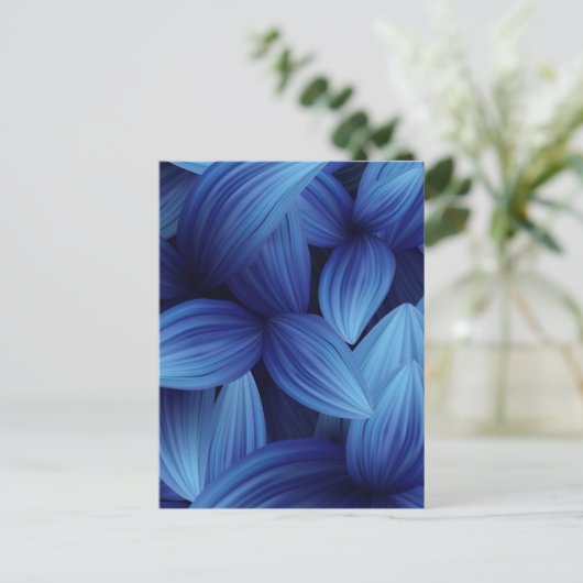 Tropische bladeren 12 briefkaart (Staand voorkant)