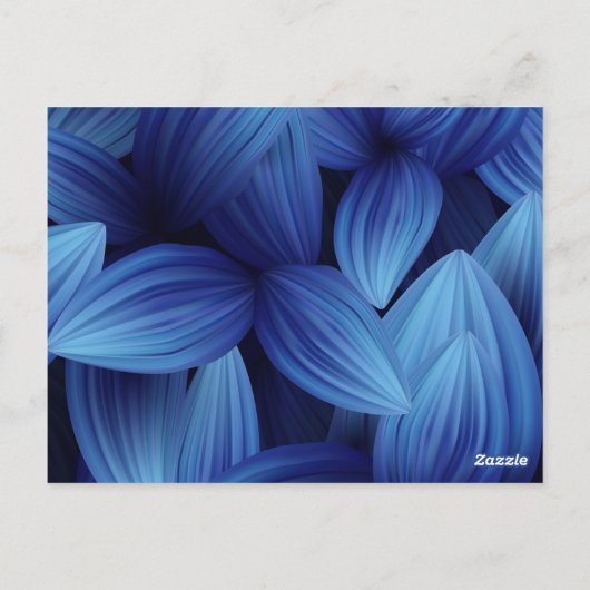 Tropische bladeren 12 briefkaart (Achterkant)