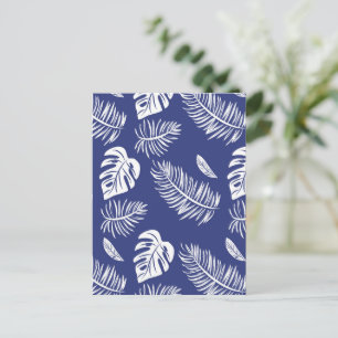 Tropische bladeren 15 briefkaart