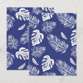 Tropische bladeren 15 briefkaart (Voorkant / Achterkant)