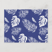 Tropische bladeren 15 briefkaart (Achterkant)