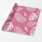 Tropische bladeren 17 cadeaupapier (Uitgerold)