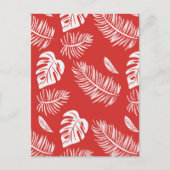 Tropische bladeren 20 briefkaart (Voorkant)