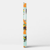 Tropische bladeren aan naadloos patroon Case-Mate iPhone case (Achterkant / Links)