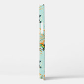 Tropische bladeren aan naadloos patroon Case-Mate iPhone case (Achterkant / Rechts)