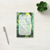 Tropische Bladeren Abstract Botanisch Jungle Natuu Post-it® Notes (Kantoor)