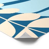 Tropische bladeren: Abstract Oerwoud Poster (Hoek)