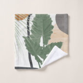 Tropische bladeren Abstracte vinesse #1 #tropical Bad Handdoek (Wasdoekje)