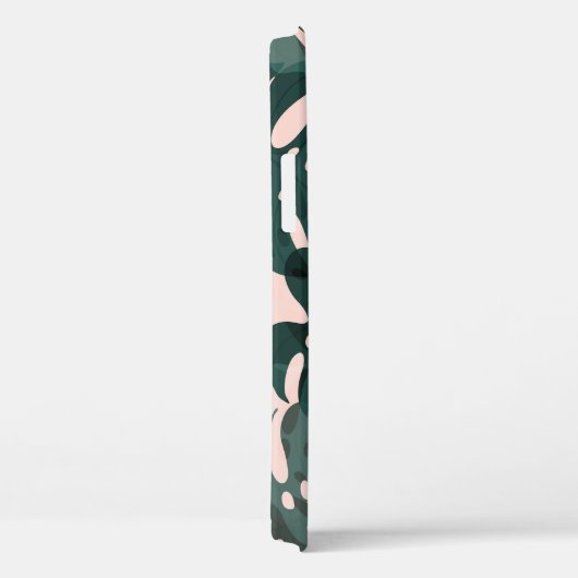 Tropische bladeren: Abstracte Waterverf kunst Case-Mate iPhone Case (Achterkant / Rechts)