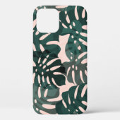 Tropische bladeren: Abstracte Waterverf kunst Case-Mate iPhone Case (Achterkant)