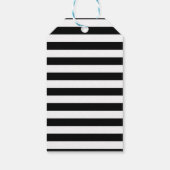 Tropische bladeren & ananas bruiloft Elegante guns Cadeaulabel (Achterkant)