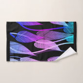 Tropische bladeren bad handdoek (Handdoek)