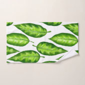Tropische bladeren bad handdoek (Handdoek)