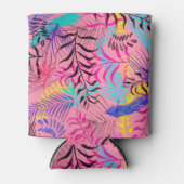 Tropische bladeren blikjeskoeler (Voorkant)