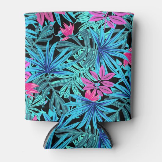 Tropische bladeren blikjeskoeler (Voorkant)