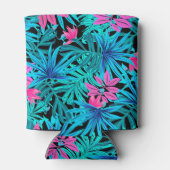 Tropische bladeren blikjeskoeler (Achterkant)