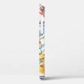 Tropische bladeren Bloemen  Botanisch Case-Mate iPhone Case (Achterkant / Links)