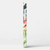Tropische bladeren & bloemen: levendig patroon Case-Mate iPhone case (Achterkant / Links)