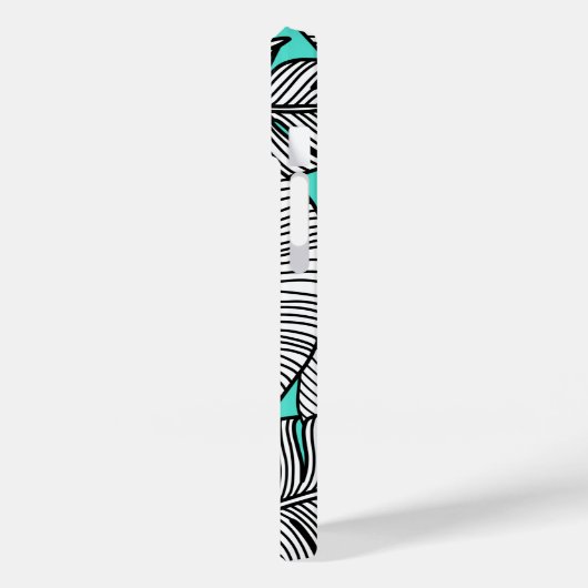 Tropische bladeren botanisch Case-Mate iPhone case (Achterkant / Links)