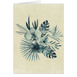 Tropische bladeren bouquet