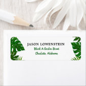 Tropische bladeren | Bruiloft Etiket (Insitu)