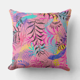 Tropische bladeren buitenkussen