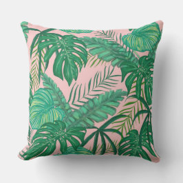 Tropische bladeren buitenkussen