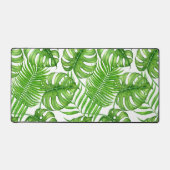 Tropische bladeren bureaumat (Voorkant)