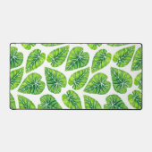 Tropische bladeren bureaumat (Voorkant)