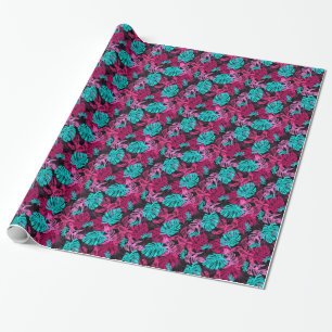Tropische bladeren cadeaupapier