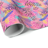 Tropische bladeren cadeaupapier (Rol Hoek)