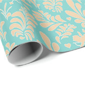 Tropische bladeren cadeaupapier (Rol Hoek)