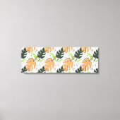tropische bladeren canvas afdruk (Voorkant)