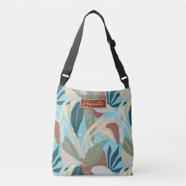 Tropische bladeren  Canvas tas