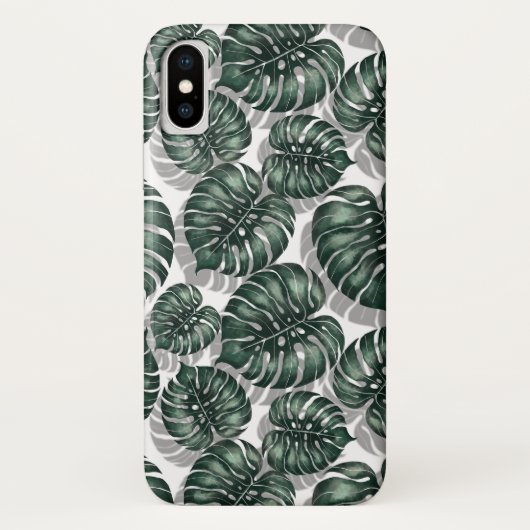 Tropische bladeren Case-Mate iPhone case (Achterkant)