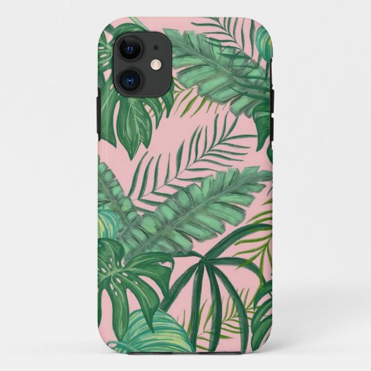 Tropische Bladeren Case-Mate iPhone Case (Achterkant)