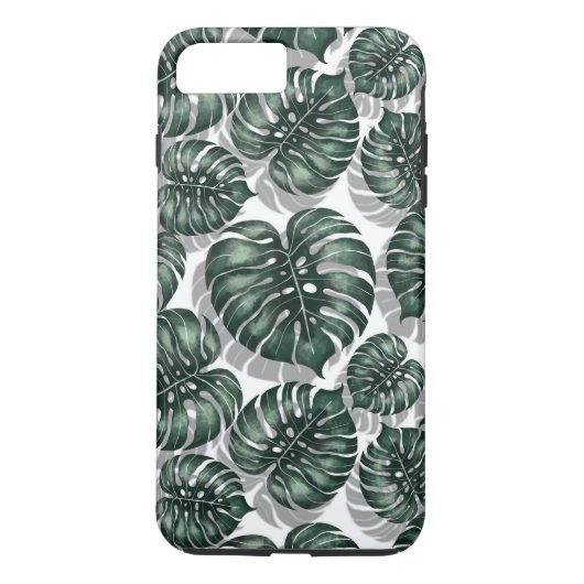 Tropische bladeren Case-Mate iPhone case (Achterkant)