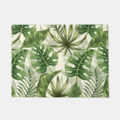 Tropische bladeren deurmat (Voorkant)