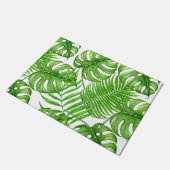 Tropische bladeren deurmat (Schuin)