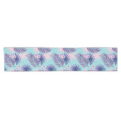 Tropische bladeren en bloemen 2 korte tafelloper (Horizontaal)