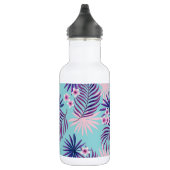 Tropische bladeren en bloemen 2 waterfles (Rechts)