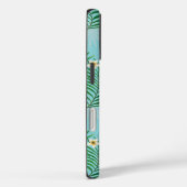 Tropische bladeren en bloemen Case-Mate iPhone case (Achterkant / Rechts)