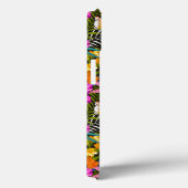 Tropische bladeren en bloemen Case-Mate iPhone case (Achterkant / Rechts)