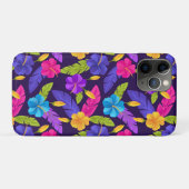 Tropische bladeren en bloemen Patroon-23857 Case-Mate iPhone Case (Achterkant (horizontaal))