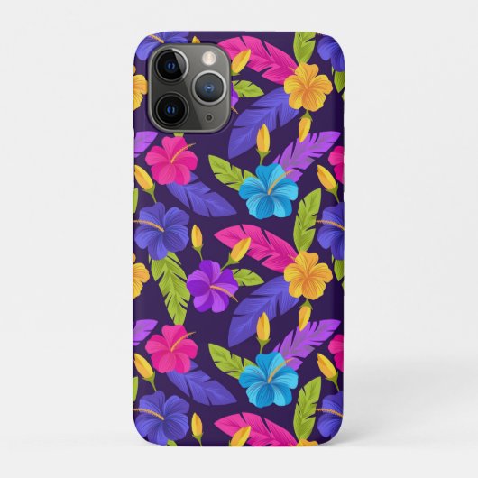 Tropische bladeren en bloemen Patroon-23857 Case-Mate iPhone Case (Achterkant)