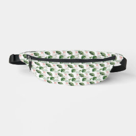 Tropische bladeren en papegaai Fanny Pack Heuptasje
