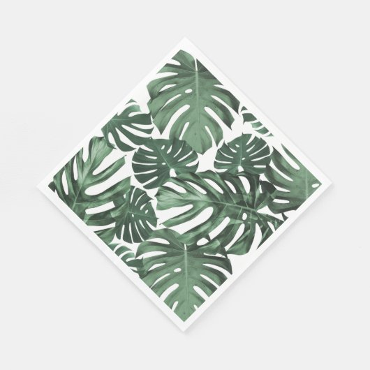 Tropische Bladeren Feest Servet (Hoek)