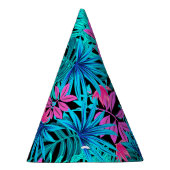 Tropische bladeren feesthoedjes (Rechts)