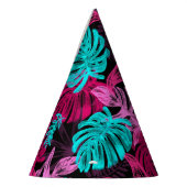 Tropische bladeren feesthoedjes (Links)