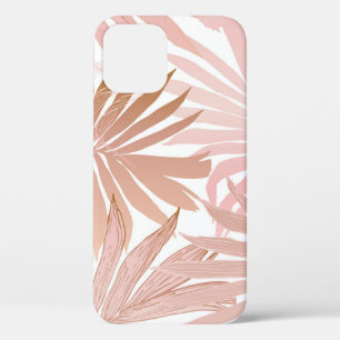 Tropische bladeren: glanzend verlooppatroon. Case-Mate iPhone case
